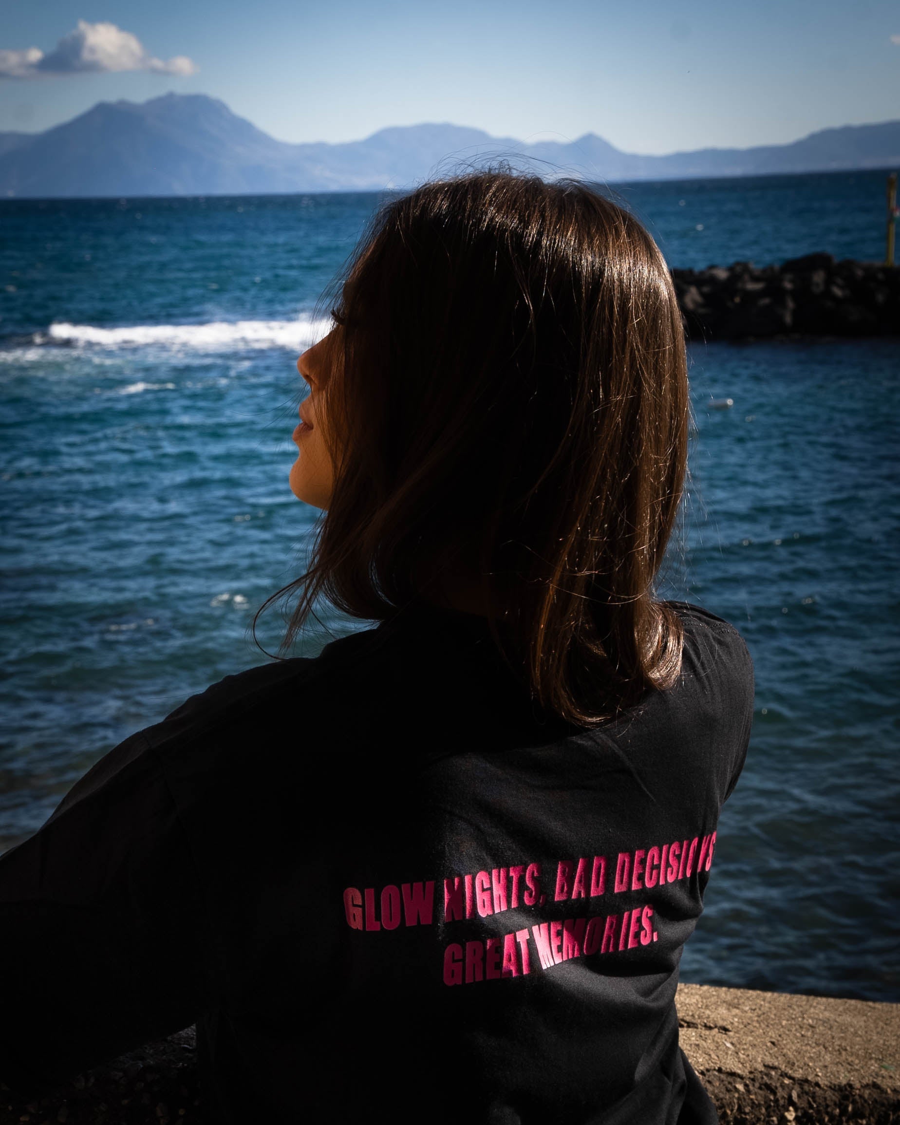 T-shirt glow nights, bad decisions, great memories