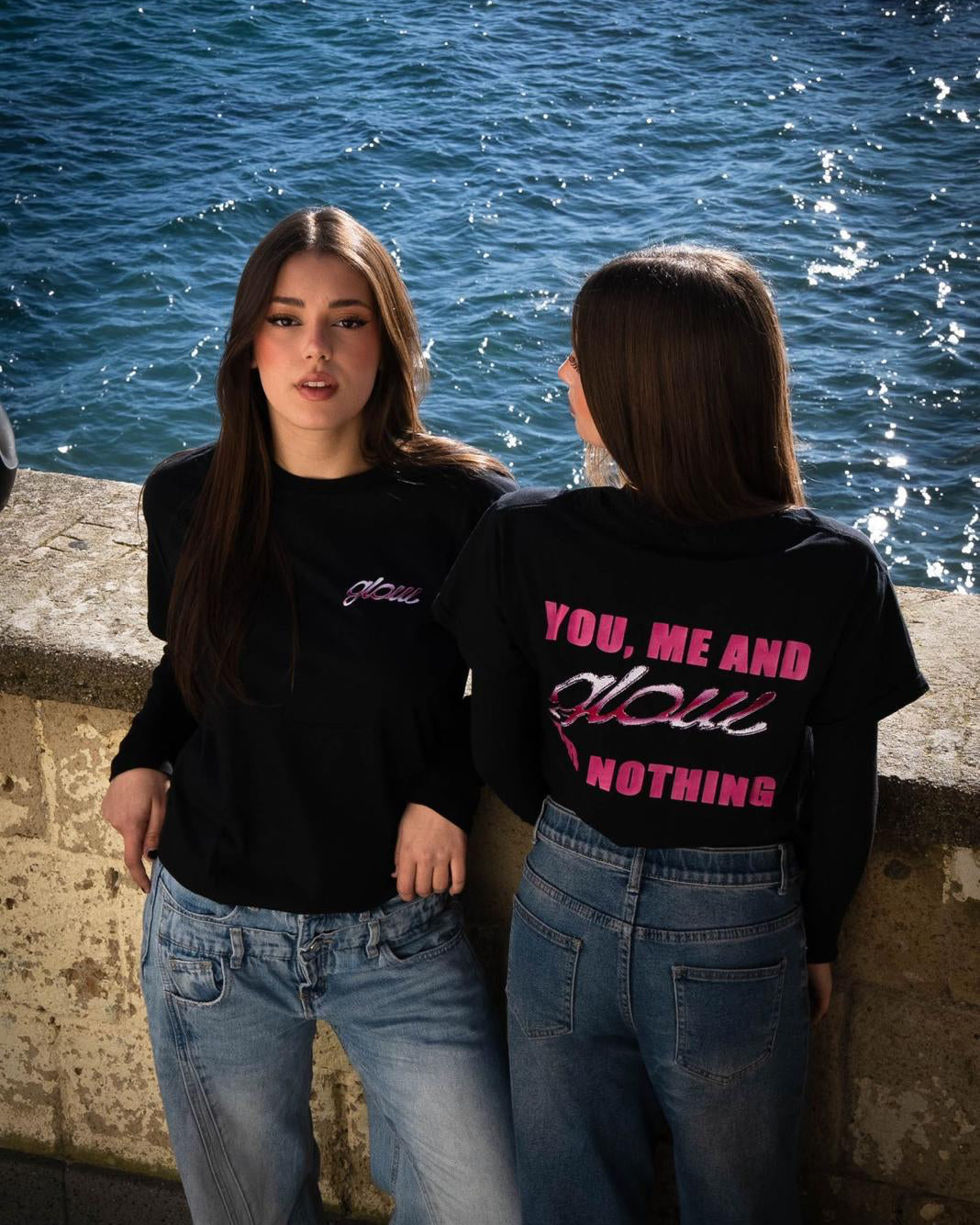 T-shirt You, Me and GLOW or Nothing