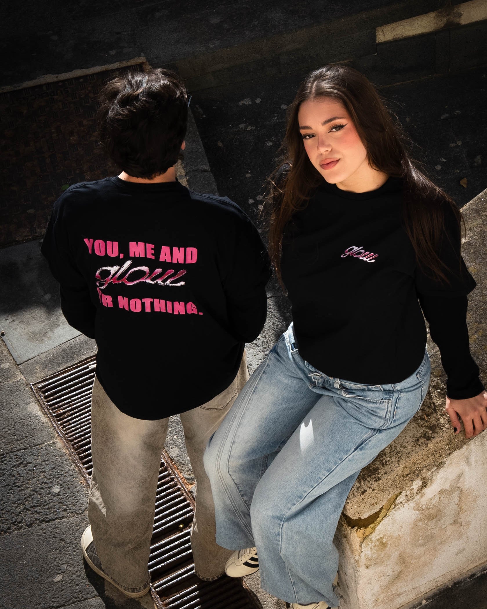 T-shirt You, Me and GLOW or Nothing